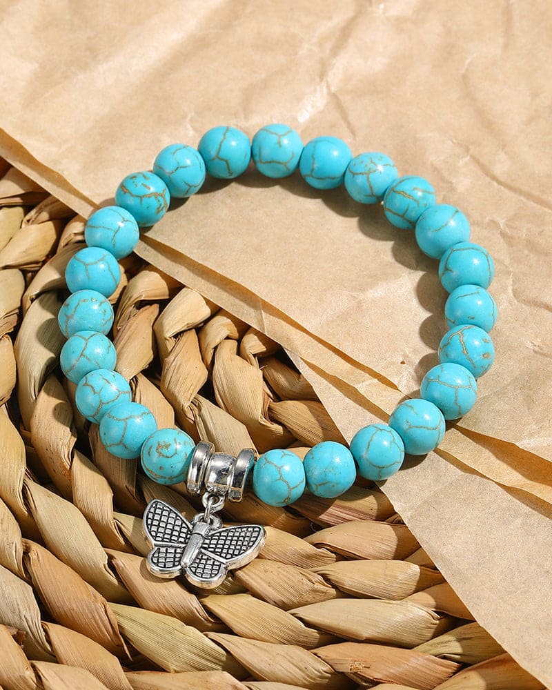 Anna | Boheemse westerse turquoise armband voor dames