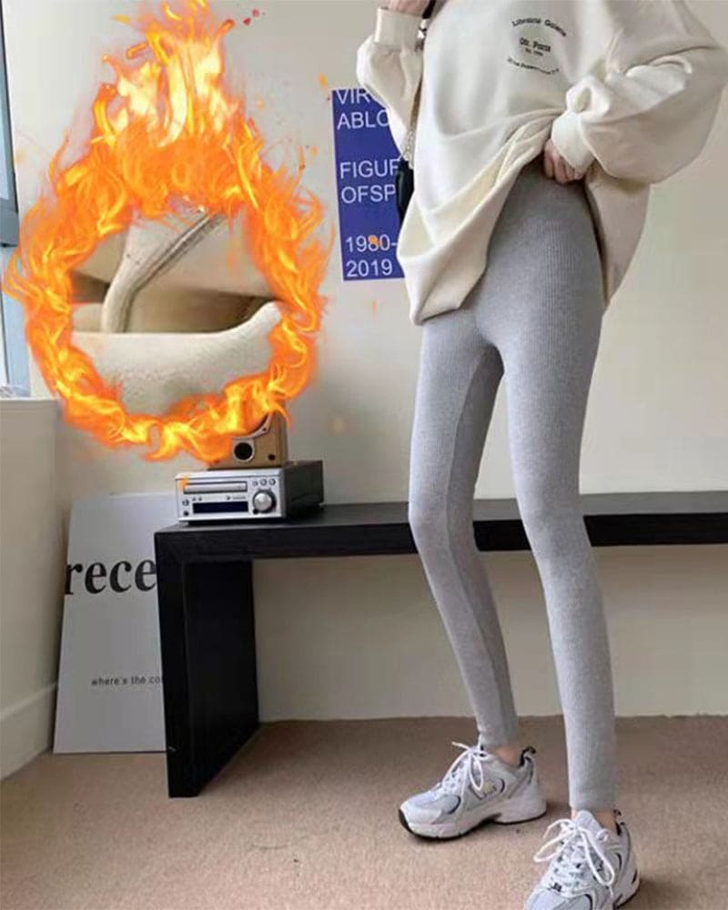 Kirsten | Thermoactieve slim-fit broek met hoge taille