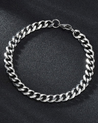 Kira | Gepolijste titanium armband