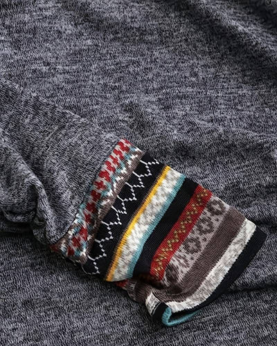 Lieke | Sweater met capuchon in een contrasterende kleur